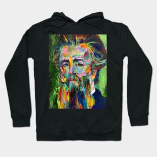 HERMAN MELVILLE acrylic portrait .1 Hoodie